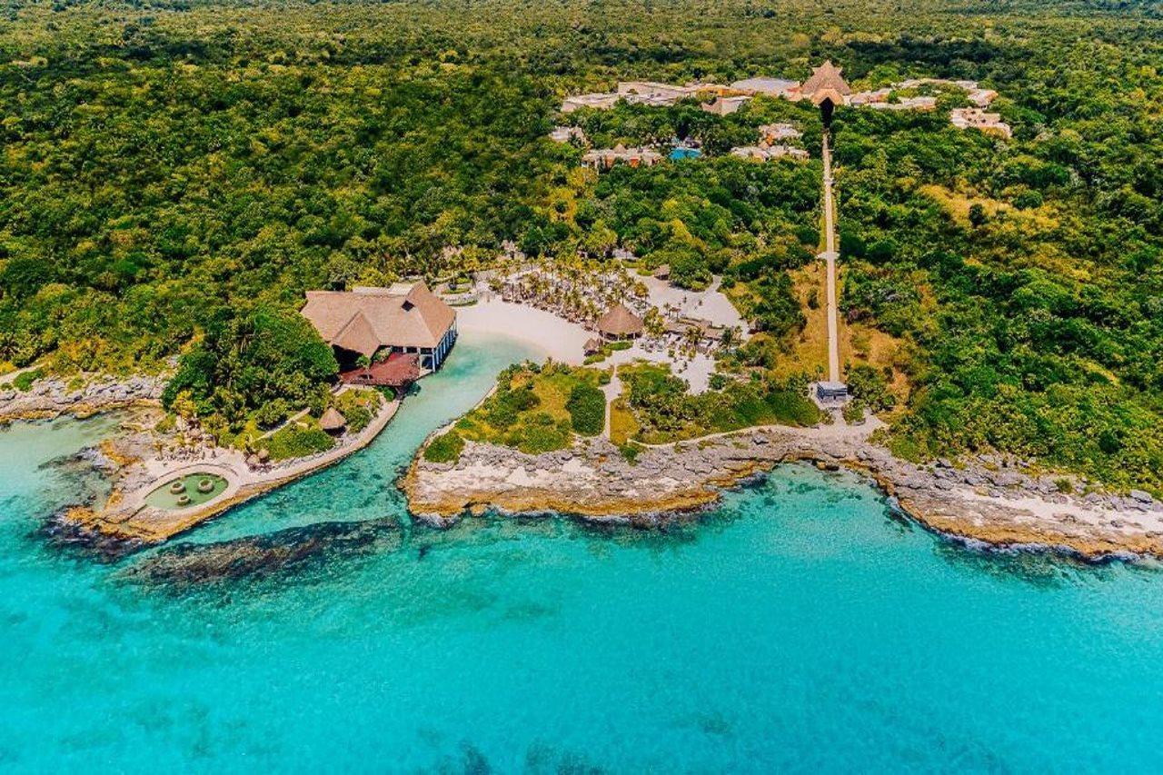 Hotel Occidental At Xcaret Destination Playa del Carmen Exterior foto Aerial view of Xel-Há