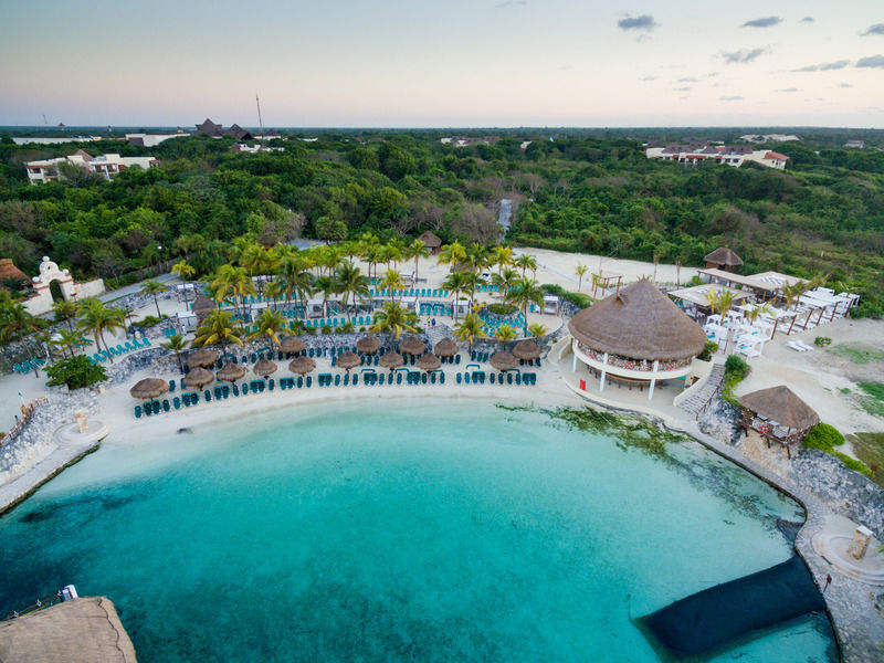 Hotel Occidental At Xcaret Destination Playa del Carmen Exterior foto Aerial view of Xel-Há